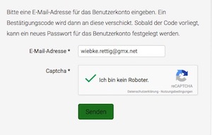 Captcha akzeptiert