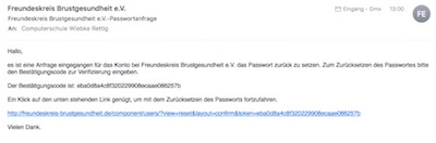 Bestätigung