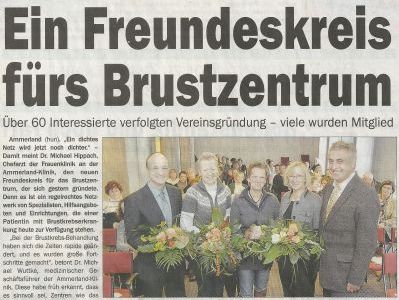 2010 11 14 HR Vereinsgründung