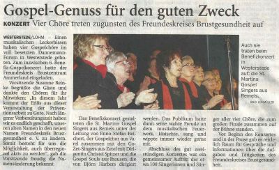 2016 03 NWZ 6. Gospelkonzert