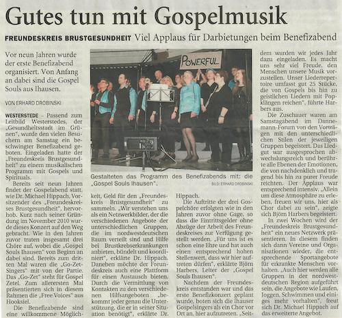 2019 03 26 NWZ 9. Gospel 500